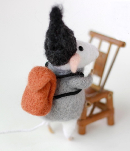 Набор для валяния Мышонок в шапочке | Галерея фото | Pava.pro фото 4 Набор для валяния Мышонок в шапочке VA 72-004 - фото товара фото 4