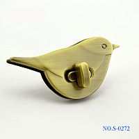 Застежка декоративная для сумки Птичка S-0272
