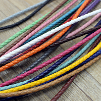 Шнур кожаный круглого сечения 5 мм плетеный 20 см