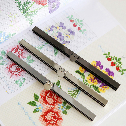 Замок рамочный для кошелька, клатча 11,4 см/19 см фото 5 Замок рамочный для кошелька, клатча 11,4 см/19 см фото 5