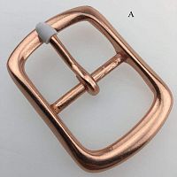 Пряжка 40 мм для ремня медная M06
