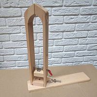 Шорник для работы с кожей вертикальный с магнитами  - купить для кожевенного хобби