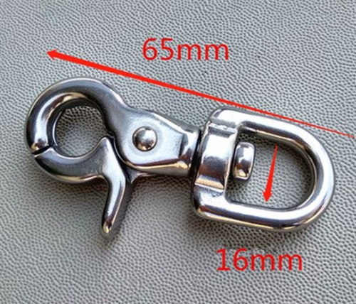Карабин для поводка 16, 20 мм литой Сталь фото 9 Карабин для поводка 16, 20 мм литой Сталь фото 9