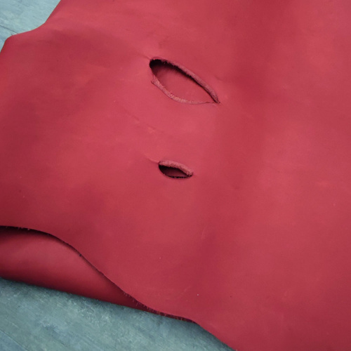 Кожа Краст 1,2-1,4 мм Красный фото 2 Кожа Краст 1,2-1,4 мм Красный фото 2