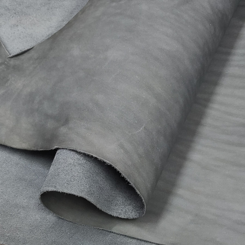 Кожа Вороток краст 1,3-1,5 мм Серый фото 4