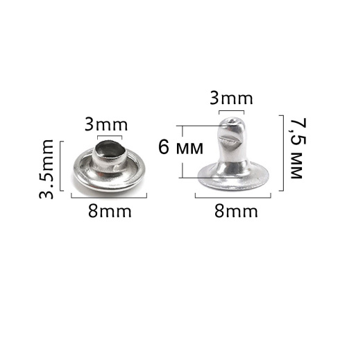 Хольнитены двухсторонние Сталь10 шт. фото 6