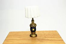 Лампа настольная для кукольного домика  - купить для кожевенного хобби