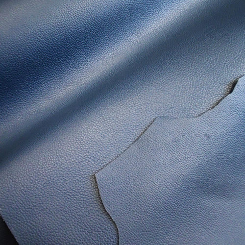 Кожа Флотер двухсторонний 1,4-1,6 Синий Италия фото 4