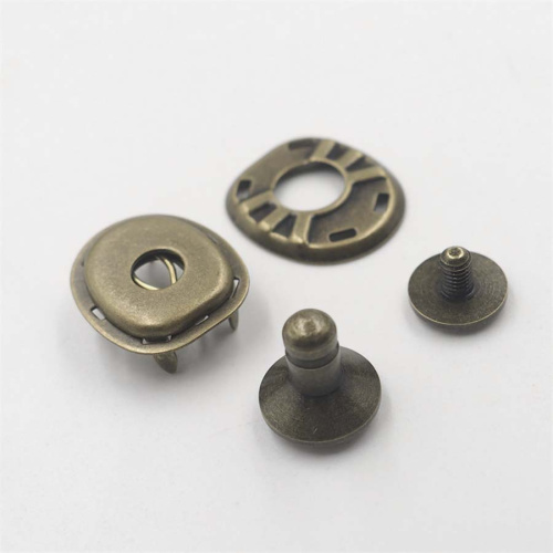 Застежка зажимная 20 мм Латунь фото 4