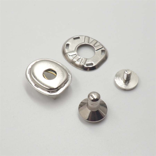 Застежка зажимная 20 мм Латунь фото 5