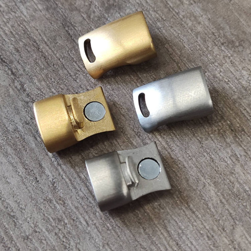 Замок 10х5 мм для плоских браслетов Сталь Скрепы фото 2