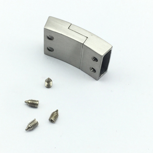 Замок для плоских браслетов 10х3 мм на винтах фото 3