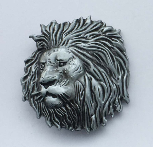 Пряжка для ремня с шипом 42 мм Лев | Галерея фото | Pava.pro Пряжка для ремня с шипом 42 мм Лев PR-НХ1265 - фото товара