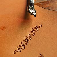 Штамп для тиснения Цепочка 11*4 мм  - купить для кожевенного хобби