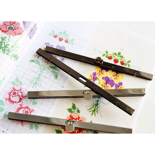 Замок рамочный для кошелька, клатча 11,4 см/19 см фото 8 Замок рамочный для кошелька, клатча 11,4 см/19 см фото 8