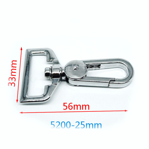 Карабин металлический 25 - 38 мм арт. 5200 фото 7