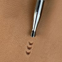 Штамп для тиснения по коже 81-02 PGF углеродистая сталь  - купить для кожевенного хобби