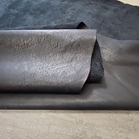 Кожа КРС краст 0,6-0,8 мм подкладочный Черный