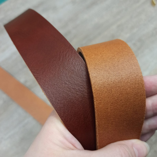 Заготовка для ремня раст. дубл. 39 мм/3.6 мм Каштан Etrusco фото 2