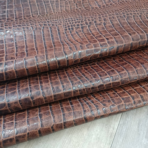 Кожа Кайман 1,0 Коричневый Турция фото 5