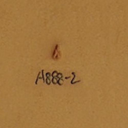 Штамп для тиснения по коже A-888-2 Япония | Галерея фото | Pava.pro Штамп для тиснения по коже A-888-2 Япония А8882 - фото товара