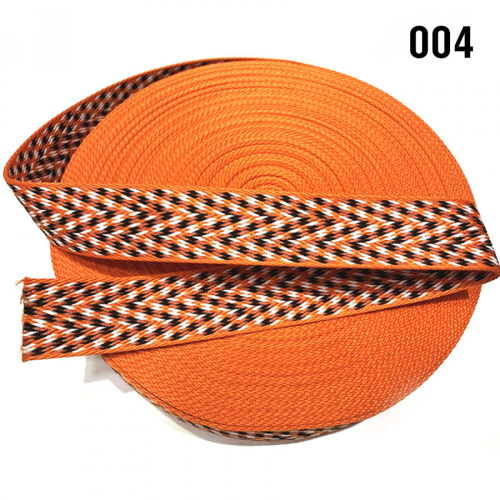 Лента ременная стропа 50 мм толщ. 2 мм Оранж фото 4