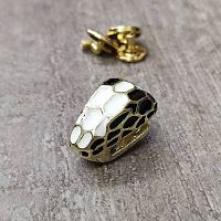 Застежка для сумки 13 мм Змея  - купить для кожевенного хобби