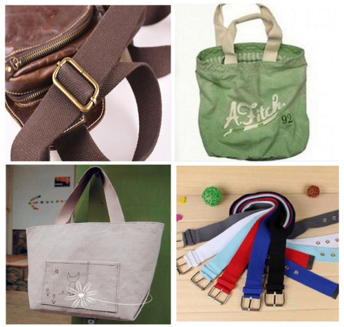 Лента ременная 38 мм Черно-красный орнамент пэ  LRP_38BROR - фото товара фото 2