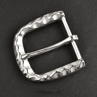 Пряжка 40 мм стальная S4327  - купить для кожевенного хобби