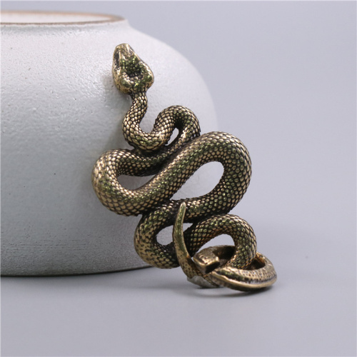 Подвеска латунная Змея фото 5