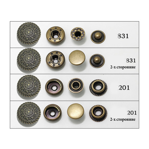 Кнопки пробивные фигурные арт.AGT 20 мм фото 6