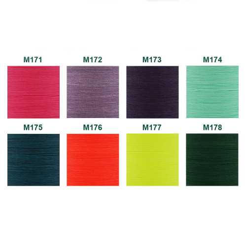 Нить для кожи вощеная 0,85 мм круглая Galaces 15 м фото 5