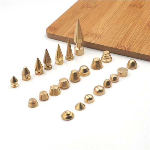 Шипы декоративные латунные фото 2