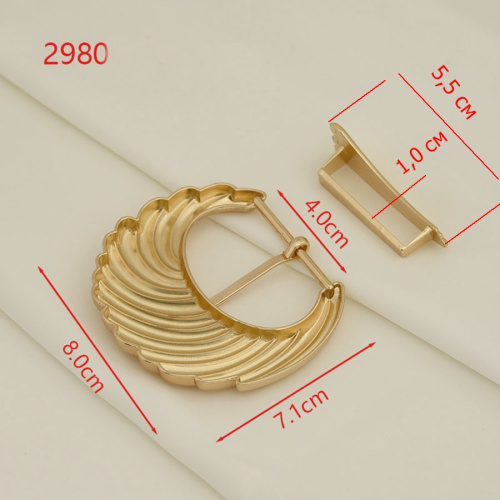 Пряжка 40 мм со шлевкой Z2980  40Z 2980 - фото товара фото 2