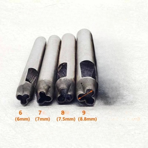 Пробойники фигурные Клевер 3-15 мм фото 3