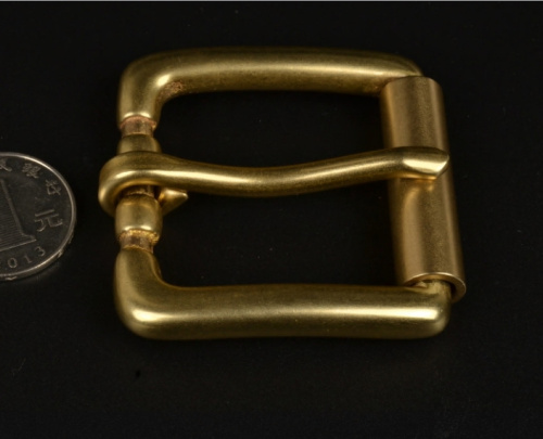 Пряжка 40 мм латунная с роликом L92 фото 3 Пряжка 40 мм латунная с роликом L92 фото 3