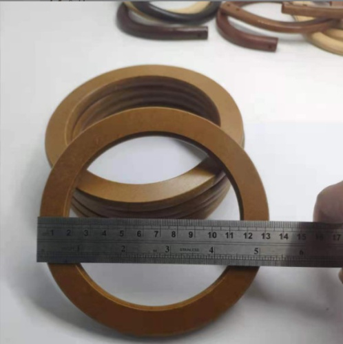 Уценка! Ручки для сумки деревянные круглые 10 см, пара фото 3