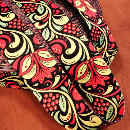 Лента ременная стропа 50 мм Хохлома  L-JUN161 - фото товара