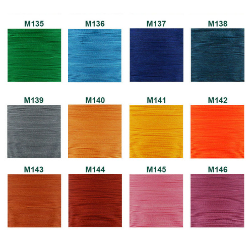 Нить для кожи вощеная 0,85 мм круглая Galaces 15 м фото 8