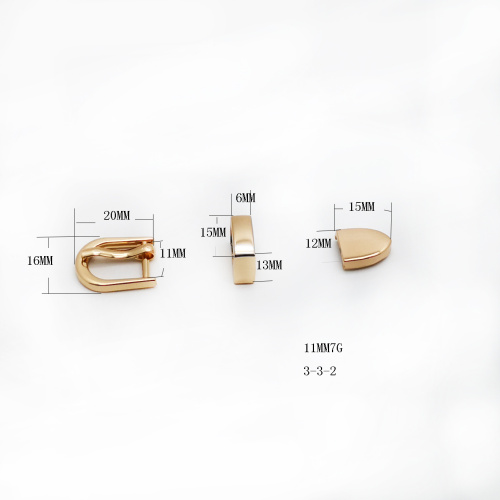 Комплект фурнитуры для ремня 11 мм ZB030 фото 6