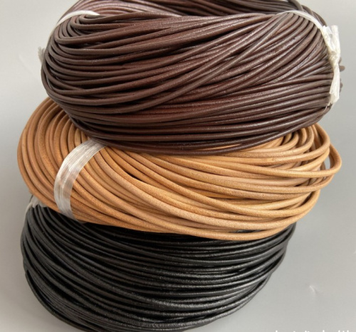 Шнур кожаный круглого сечения 5 мм