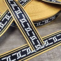 Лента ременная стропа 38 мм Разомкнутая цепь пэ  - купить для кожевенного хобби