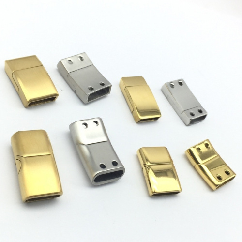 Замок для плоских браслетов 12х4 мм на винтах фото 5