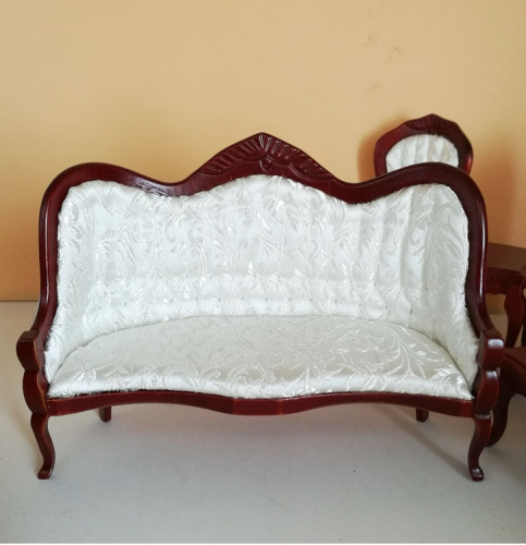 Набор мягкой мебели для кукол Махагон 5 предметов  D JY-0923 - фото товара фото 3