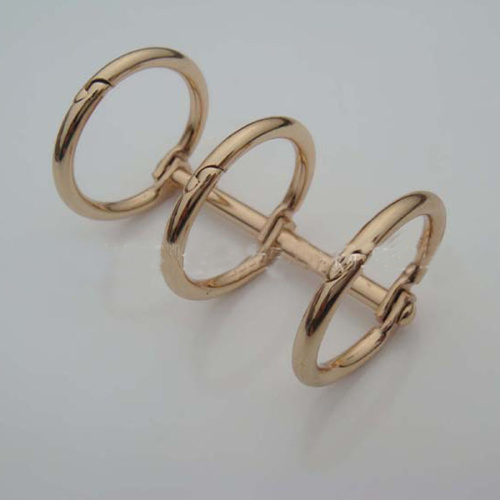 Кольцевой механизм для альбомов золото   - фото товара