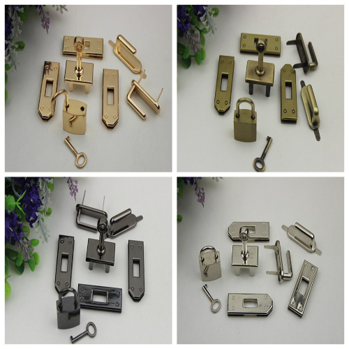 Уценка! Комплект фурнитуры c замочком для сумок
