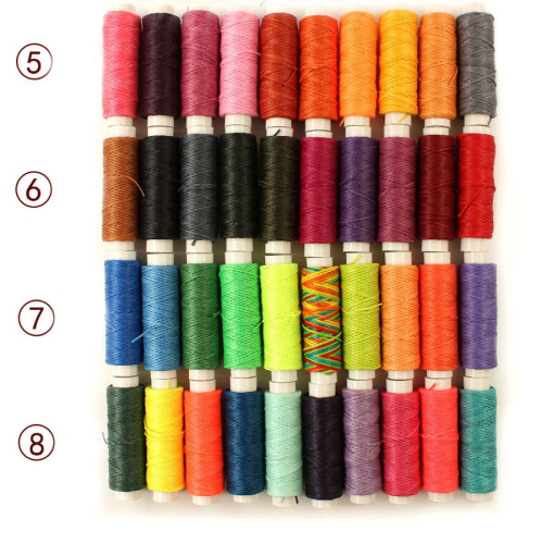 Нить для кожи вощеная 1 мм Galaces Наборы фото 2