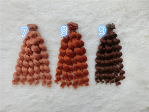 Трессы для кукол 20 см Волна  фото 6