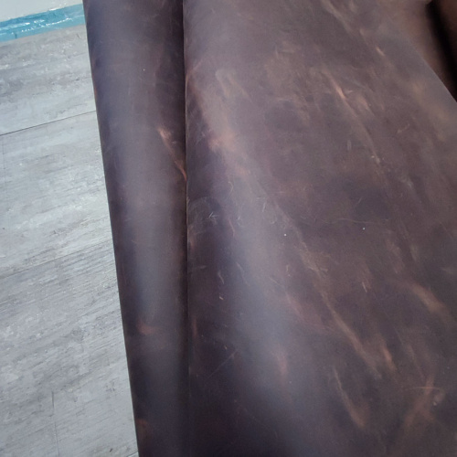 Кожа Крейзи Хорс 1,3-1,5 мм Western Коричневый фото 4