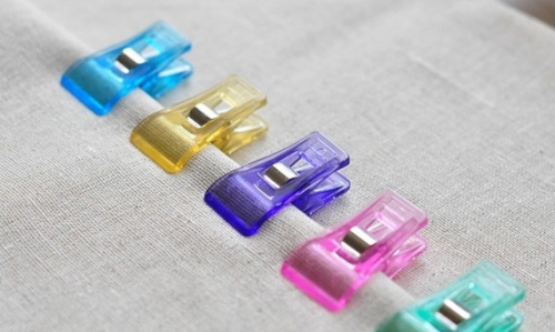 Клипсы для фиксации материала фото 7